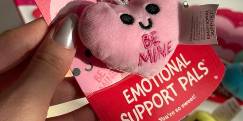 Emotional Support Plush Toys 8-Pack ONLY $7.49 Each (Non-Candy Valentine’s Day Idea)