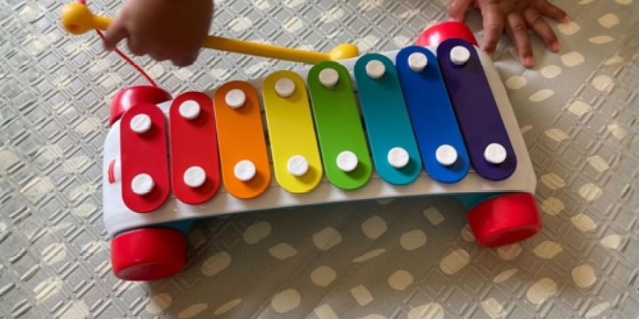 Fisher-Price Xylophone Pull Toy Only $9.99 + FREE Amazon Credit (Reg. $22)