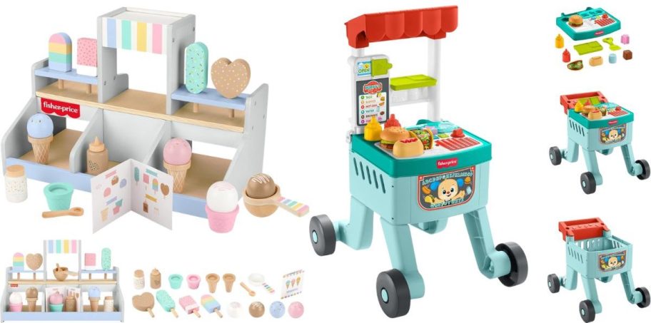 two fisher-price toys