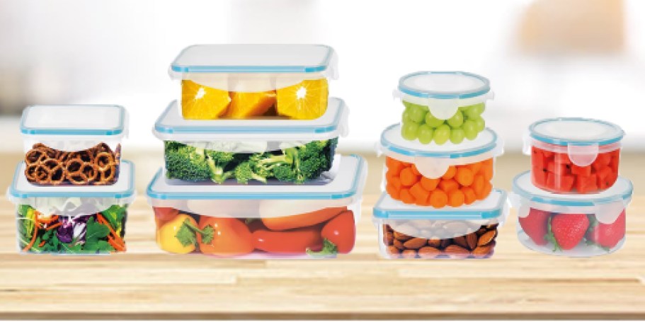 Up to 80% Off Macy’s Kitchen Clearance |  20-Piece Food Storage Set Only $14.86