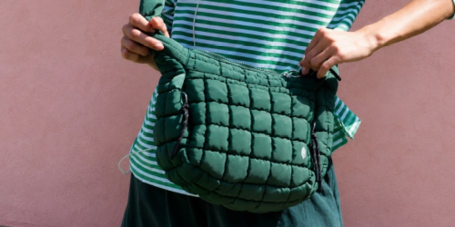 *HOT* Free People Quilted Carryall Bag ONLY $29 Shipped (Reg. $58)!