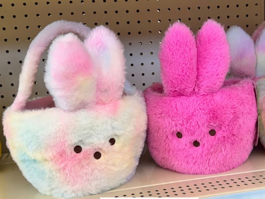 Peeps Polyester Easter Baskets on shelf in store
