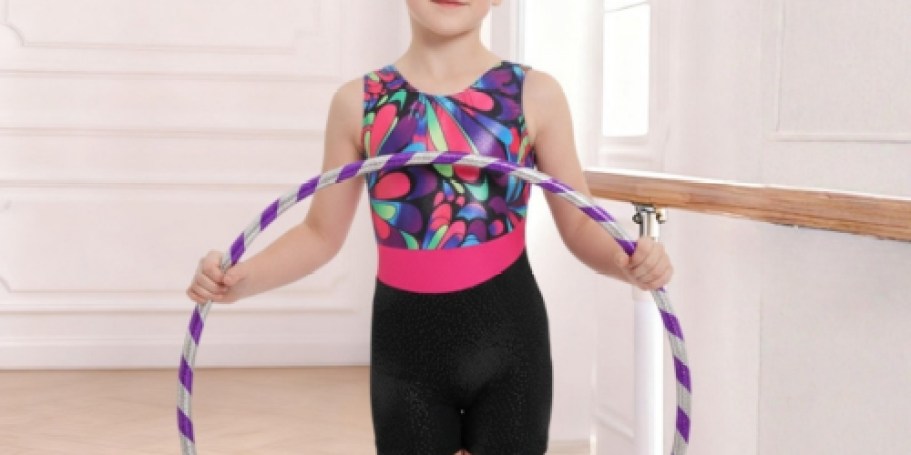 Girls Gymnastics Leotards from $6.49 on Amazon