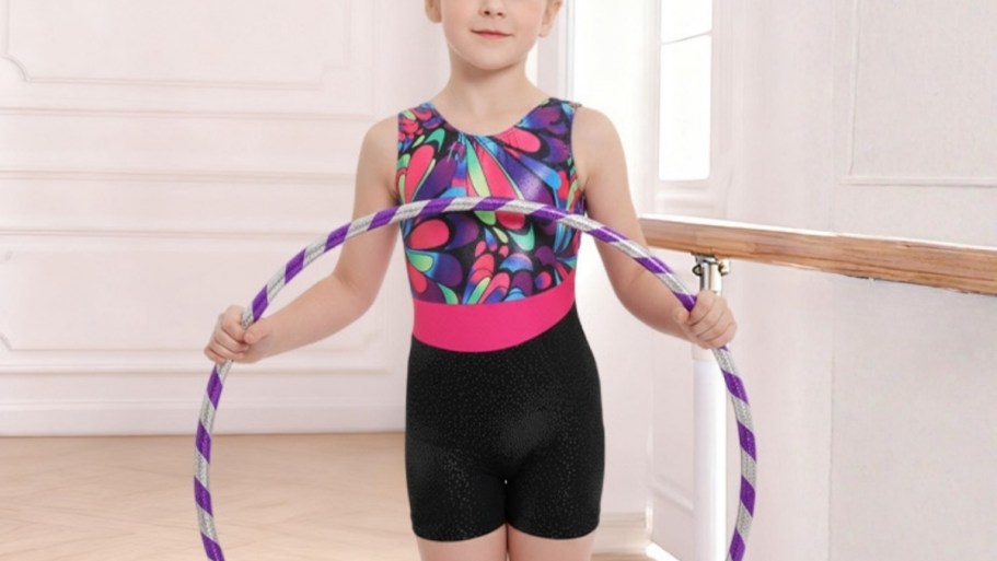 Girls Gymnastics Leotards from $6.49 on Amazon