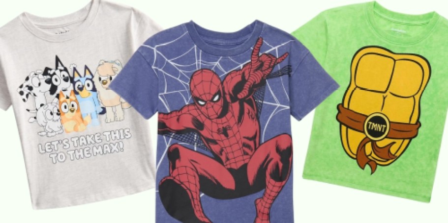 Up to 65% Off Kids Character Clothing on Walmart.com