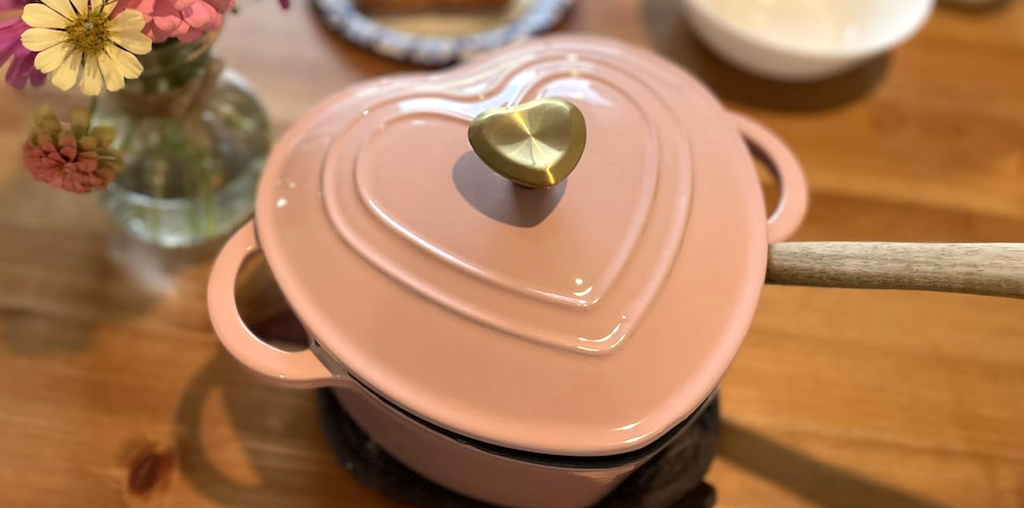 Paris Hilton Home Sale on Amazon (Heart Shaped Dutch Oven Only $27.99!)