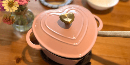 Paris Hilton Home Sale on Amazon (Heart Shaped Dutch Oven Only $27.99!)