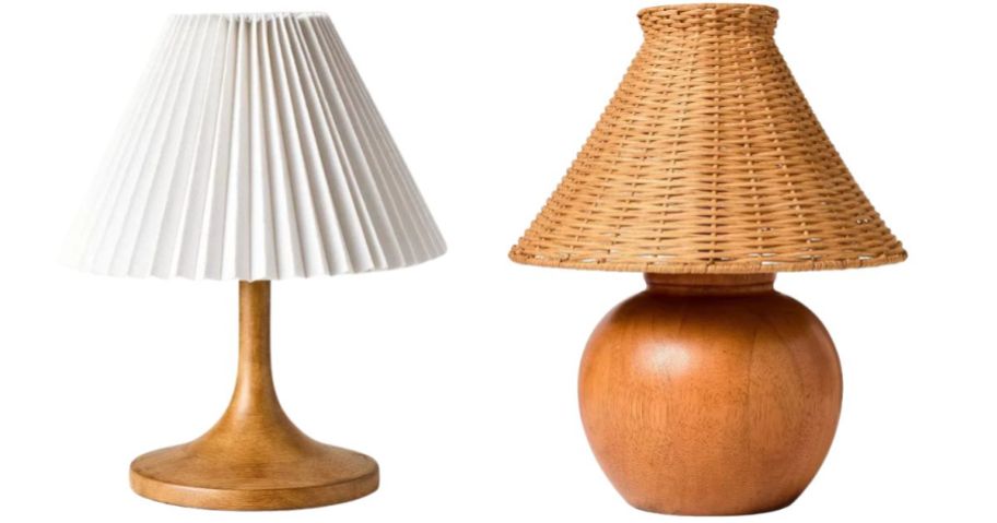 two hearth & hand with magnolia lamps