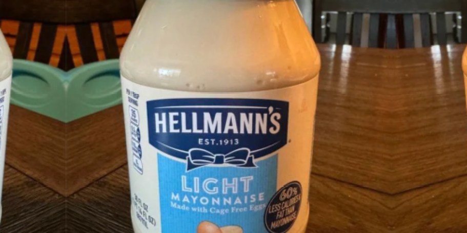 Hellmann’s Light Mayo Just $4 Shipped on Amazon