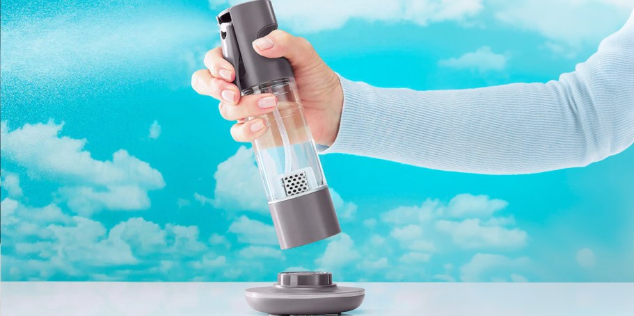 Homedics Chemical-Free Disinfect Sprayer 2-Pack Only $20 Shipped (Reg. $152) | Just Use Tap Water!