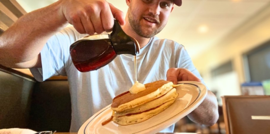 FREE IHOP Pancakes on March 3rd (No Purchase Needed!)