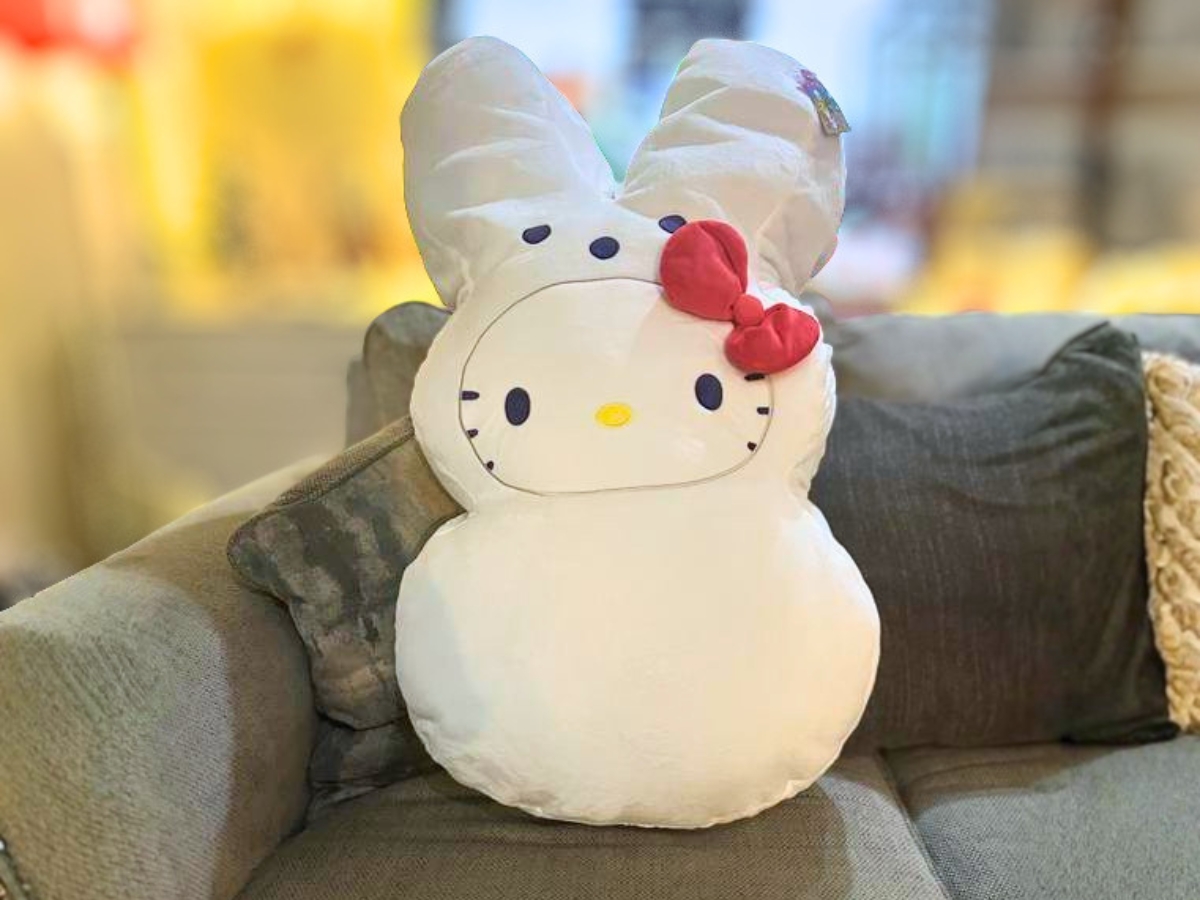 Hello Kitty Fans: This Jumbo Peeps Plush is Finally on Sale!