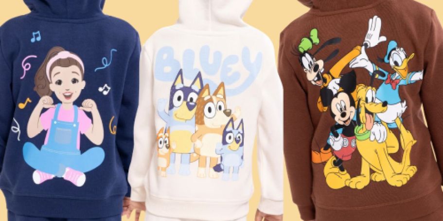 Kids Character Hoodie & Jogger Pants Sets Only $7 on Walmart.com (Reg. $16)