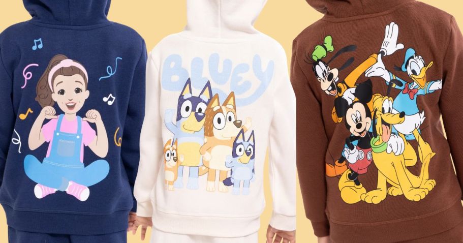 Kids Character Hoodie & Jogger Pants Sets Only $7 on Walmart.com (Reg. $16)
