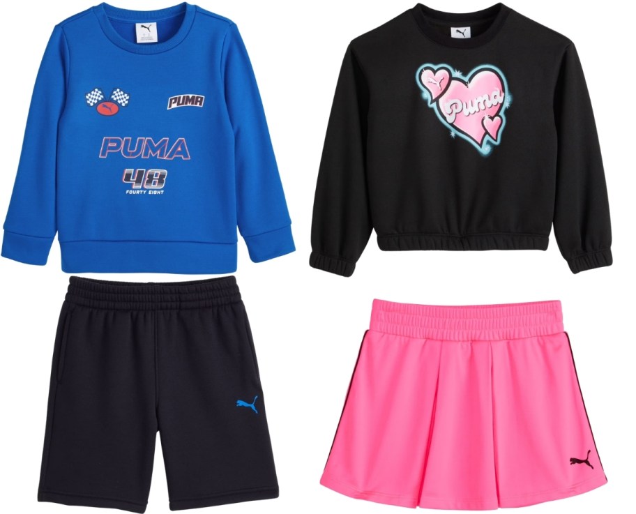 toddler boys and girls 2 piece sets