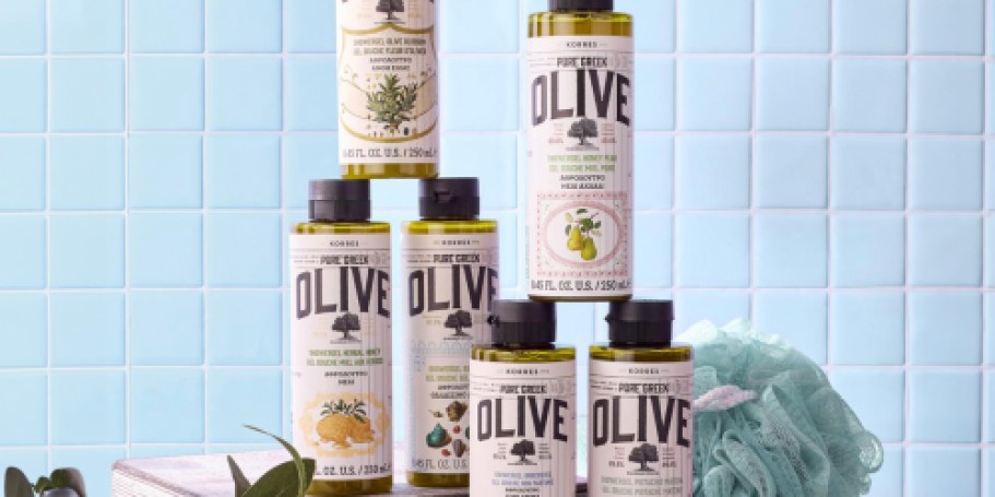 Korres Olive Shower Gel 6-Piece Set from $21.95 Shipped ($114 Value) – Today Only!