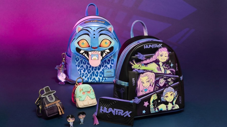 Pre-Order Loungefly K-Pop Demon Hunters Mini Backpacks & Accessories