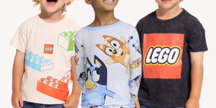 Kids Character Clothing from $2 on Walmart.com
