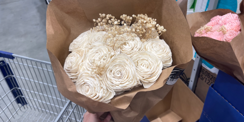 Lowe’s Paper Flower Bouquets Are Back (Easy Valentine’s Gift That Never Wilts!)