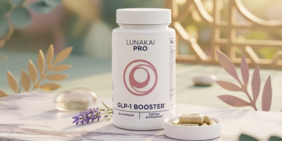Lunakai Pro GLP-1 Booster Supplement Just $23 Shipped on Amazon (Reg. $50)