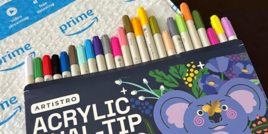 Acrylic Paint Markers 36-Pack Just $9.48 Shipped on Amazon (Reg. $22)