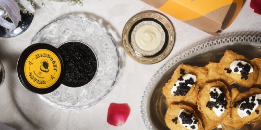 McDonald’s FREE McNugget “Caviar” Kit w/ $25 Gift Card Drops Today at 11 AM EST