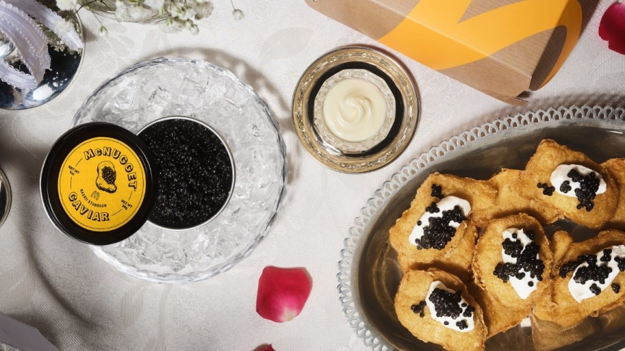the mcnugget caviar kit