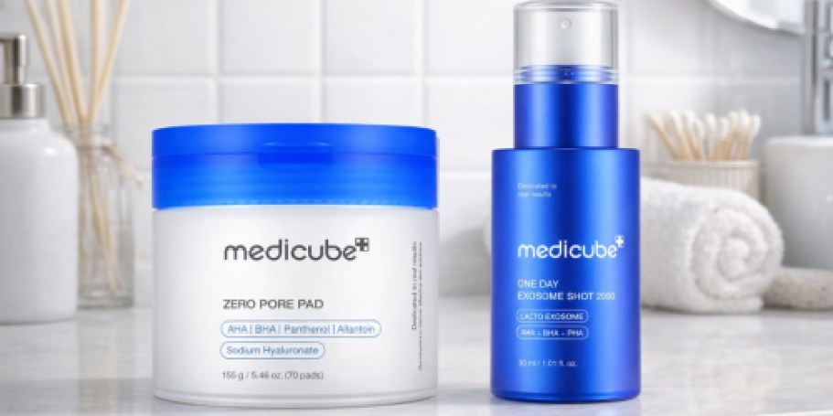 Medicube Toner Pads & Serum Set Only $35 Shipped on Amazon (Reg. $70)