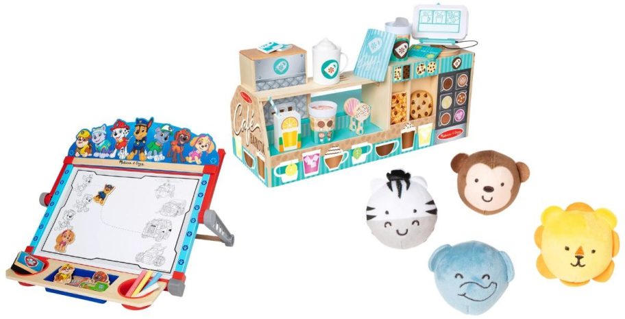 three melissa & doug toys