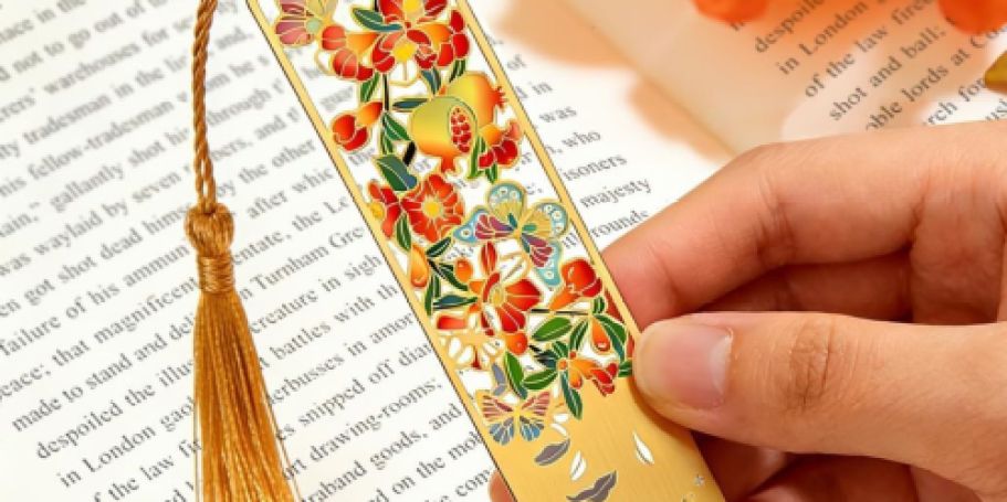 Metal Bookmarks 3-Pack Just $2.49 on Amazon (Cute Mother’s Day Gift Basket Add-On)