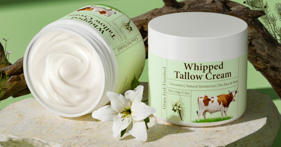 Whipped Beef Tallow 2-Pack Only $8.74 on Amazon (Reg. $25)