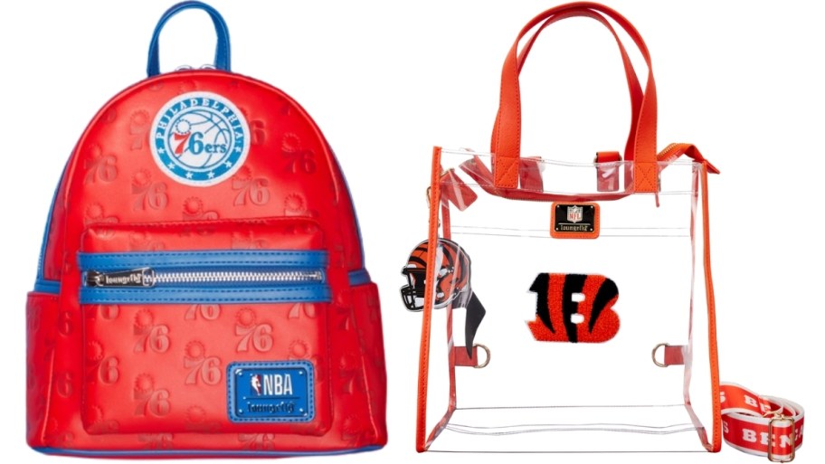 76ers & bengals backpacks