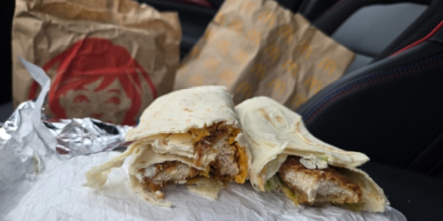 NEW Wendy’s Menu Items: Cheesey Bacon Cheeseburger & Chicken Ranch Wrap