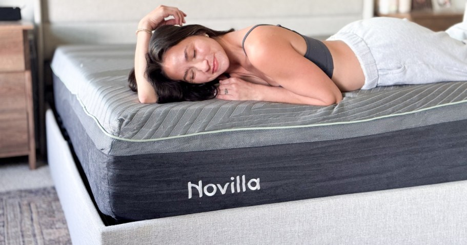 Novilla AiryFlow™ Cooling Memory Foam Mattress AND Two Pillows from $170 Shipped (Team-Tested!)