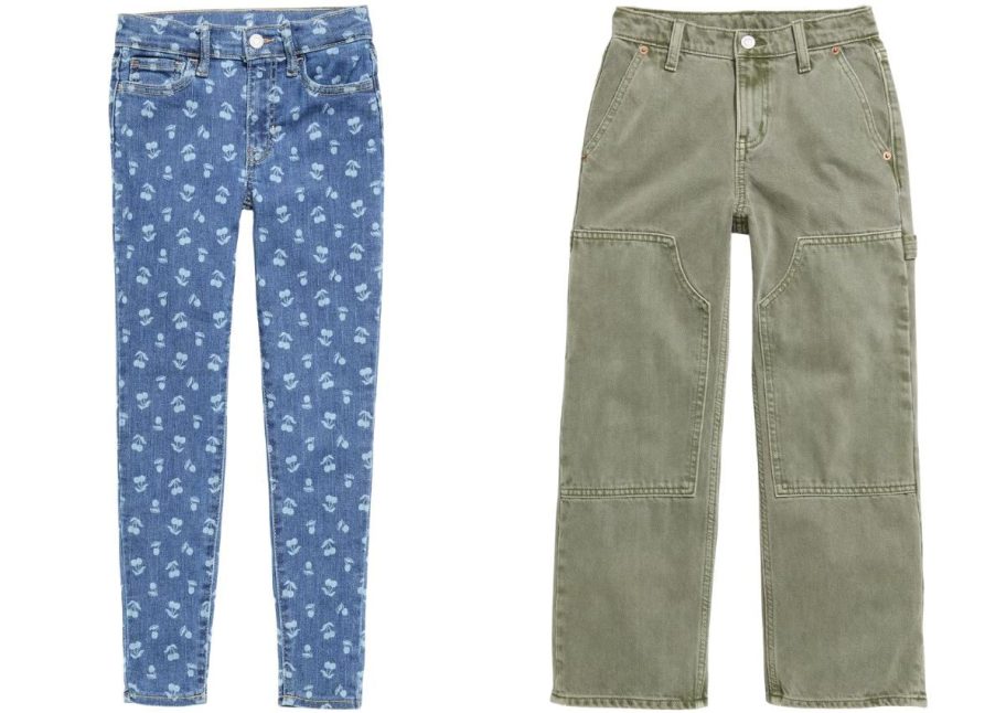 old navy girls and boys pants