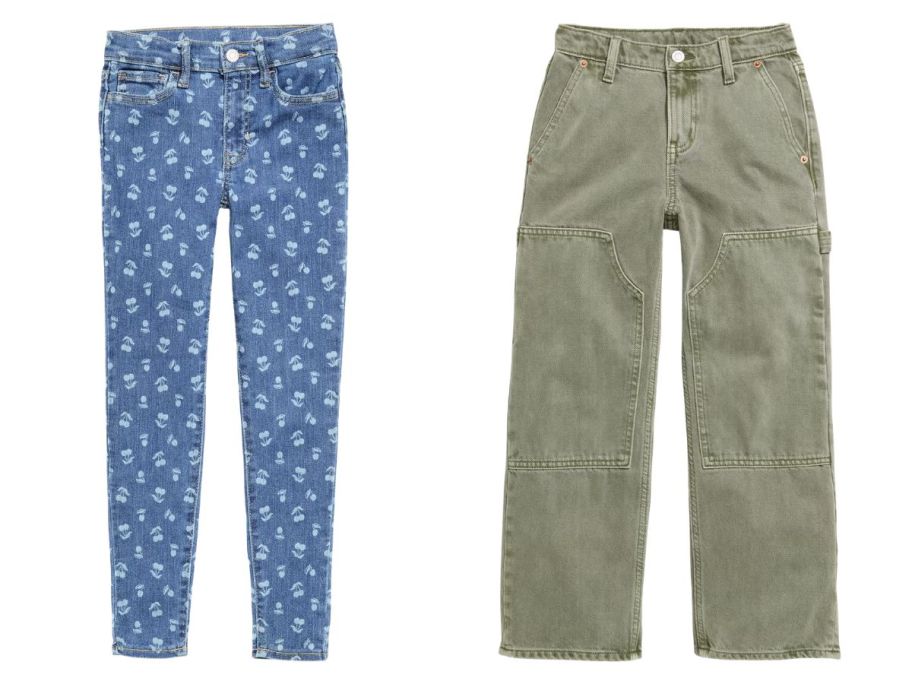 old navy girls and boys pants