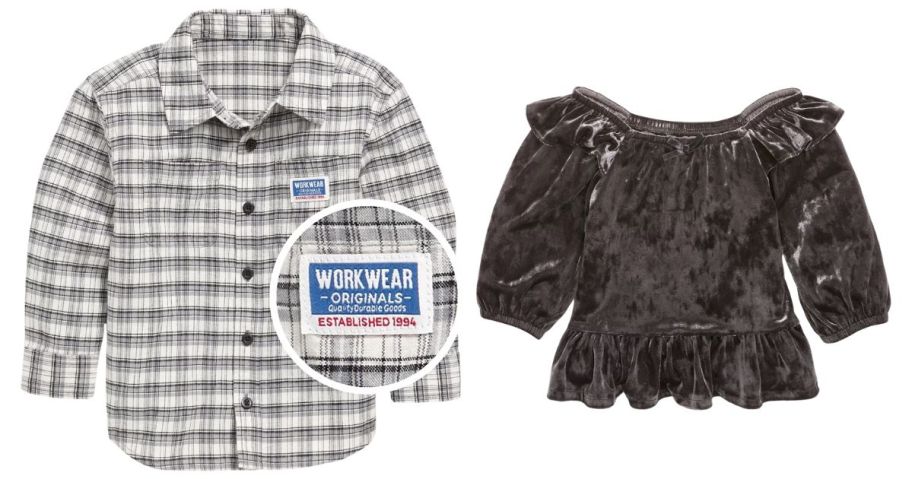 old navy toddler boys and girls tops