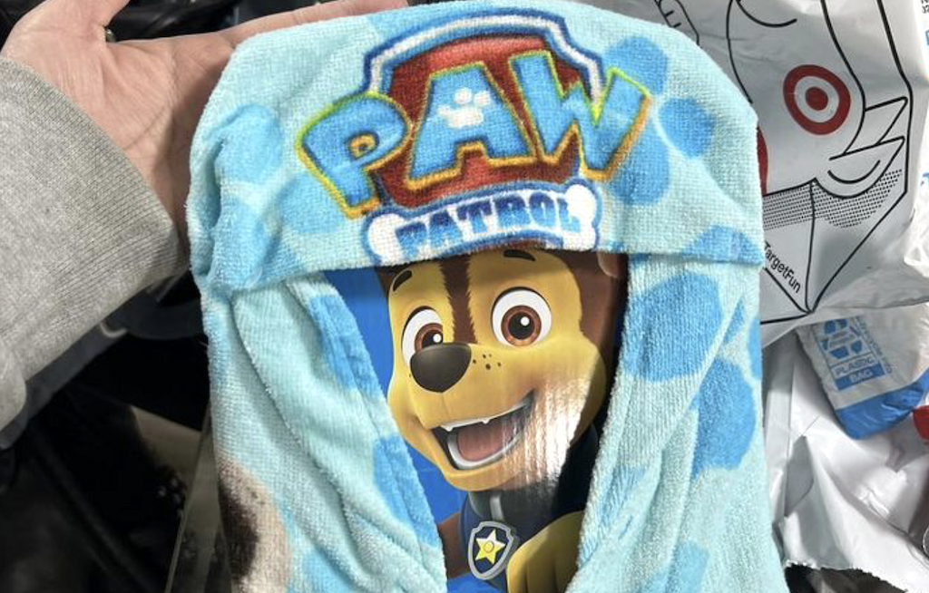 Kids Hooded Towels Only $7 on Target.com | Marvel, Disney, Bluey, & More