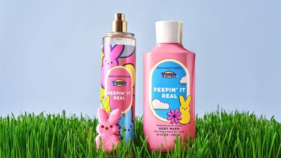 peeps fine fragrance mist and body wash