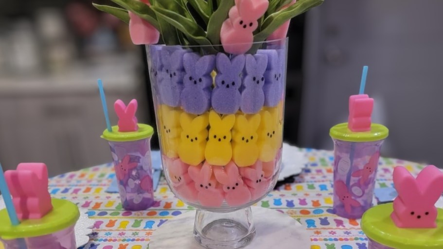 Peeps-Inspired Vase Filler Just $8.49 on Amazon (Easy Easter Centerpiece!)