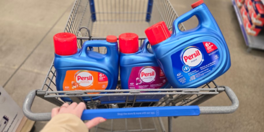 Stack the Savings: HUGE Persil 126oz Bottles Just $13.97 After Walmart Cash (Reg. $20)