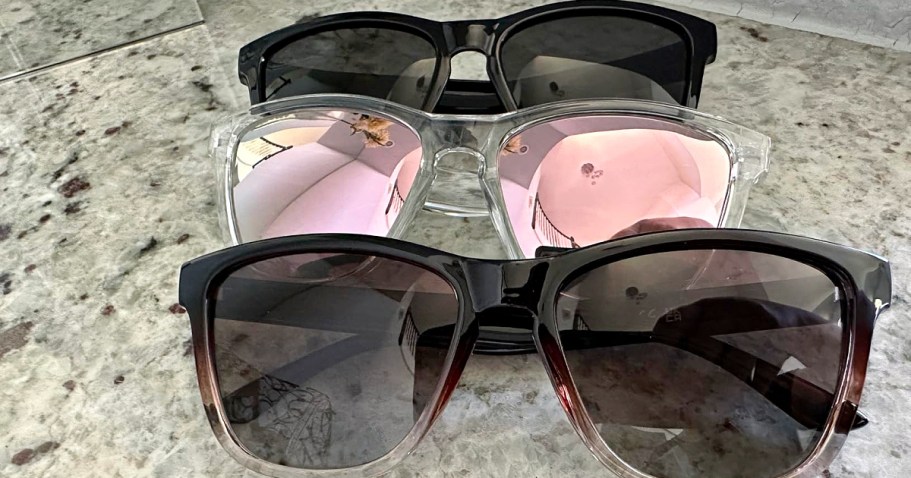 Women’s Polarized Sunglasses 3-Pack Only $5.99 on Amazon (Reg. $20)