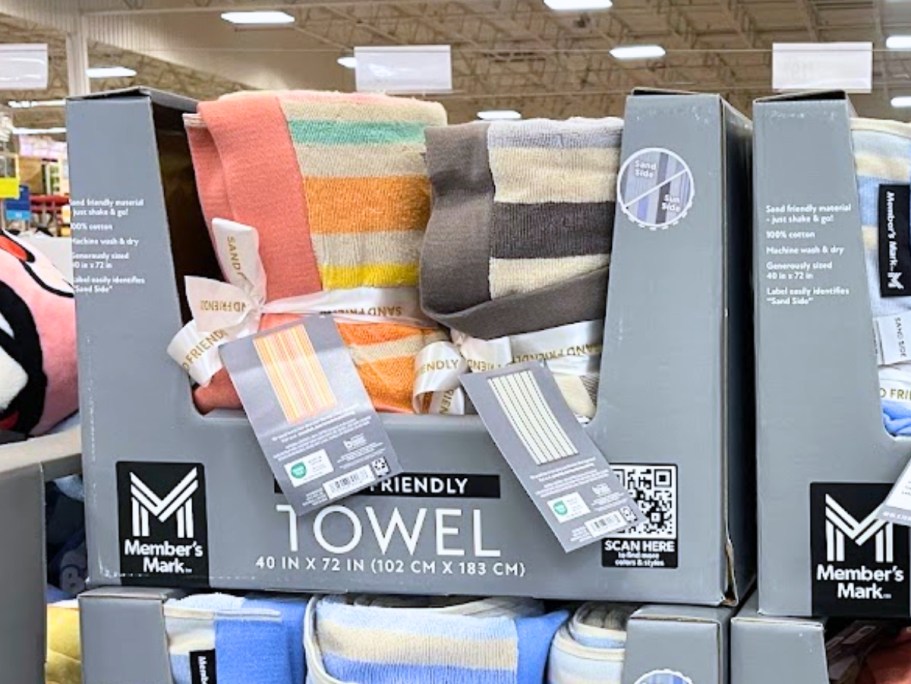 Sam’s Club Beach Towel 2-Packs from $13.98 (Just $6.99 Each)