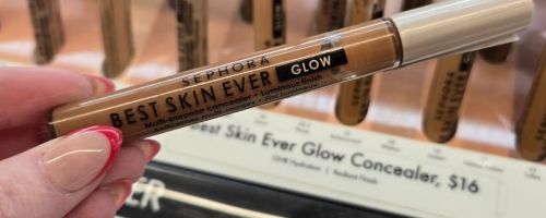 Sephora Collection Best Skin Ever Multi-Use Hydrating Glow Concealer in hand in store