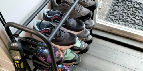 Expandable Shoe Rack Just $11 on Amazon (Reg. $26)