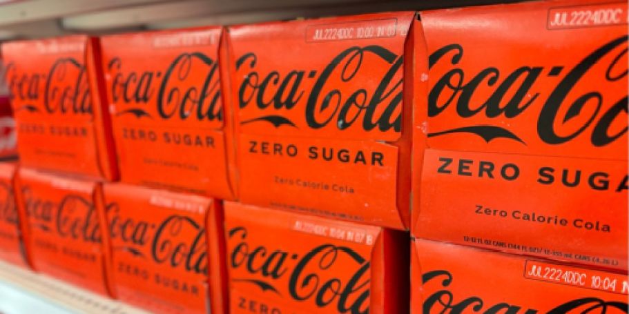 THREE Coke Zero Soda 12-Packs Only $15 Shipped on Amazon + More
