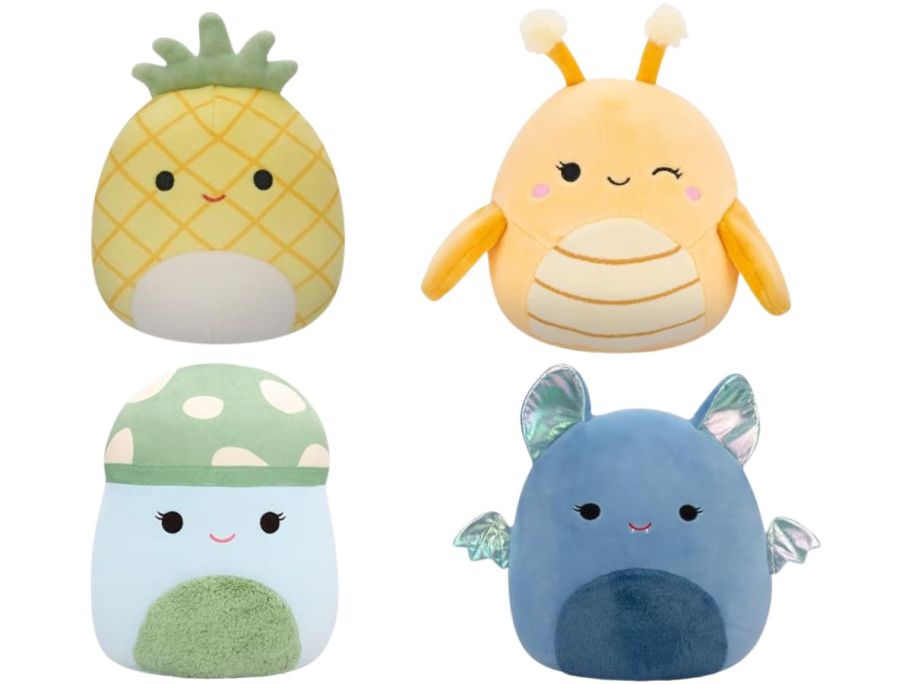 four squishmallows
