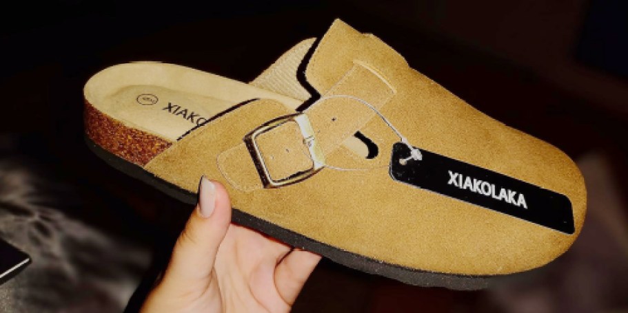 Suede Clogs Only $20 on Amazon (Reg. $40) | Birkenstock Look for Less