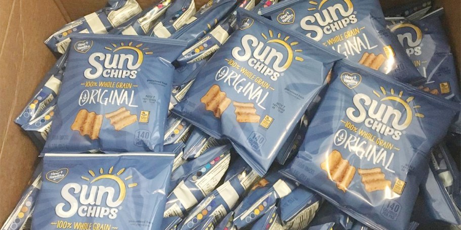 SunChips 64-Count Only $23.99 Shipped for Prime Members (Reg. $54)