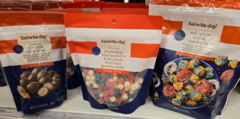 We Spotted NEW Favorite Day Treats at Target (Trail Mix, Popcorn & More!)